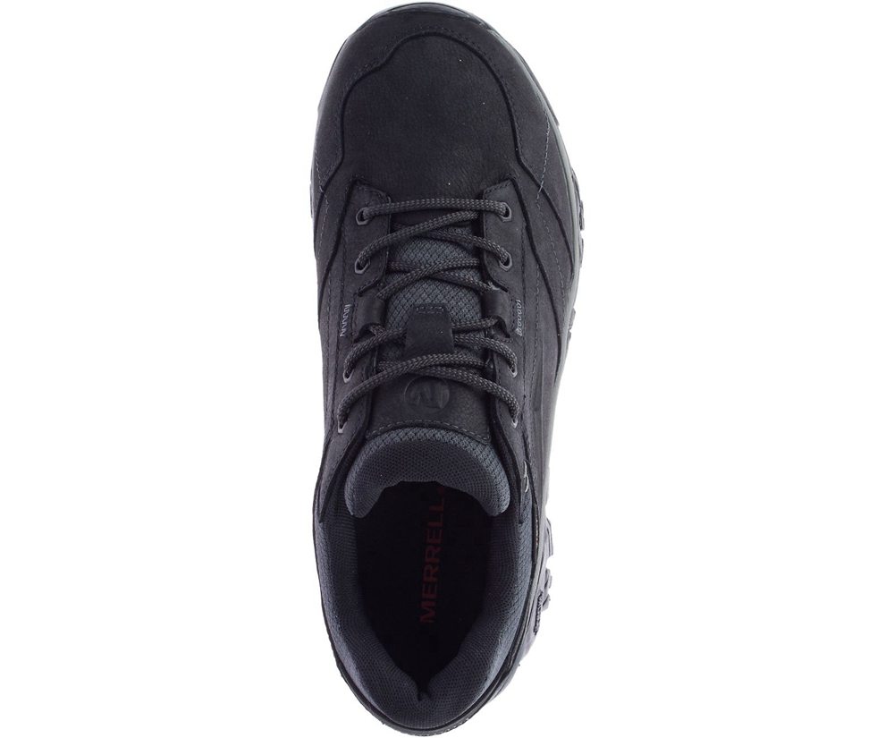 Merrell Sneakers Herre - Moab Adventure Lace Waterproof Wide Width - Sort - SYN106453